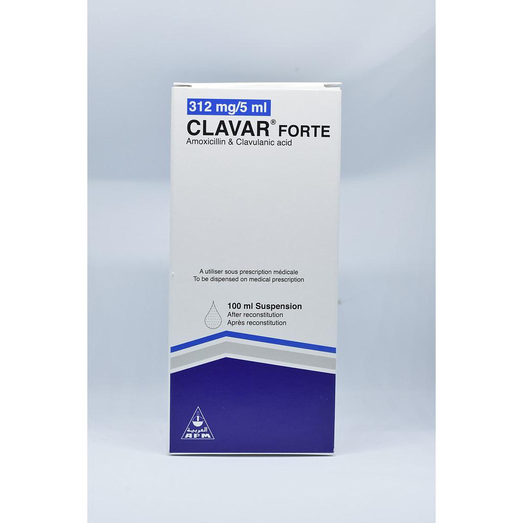 Clavar Forte 312 mg Suspension	