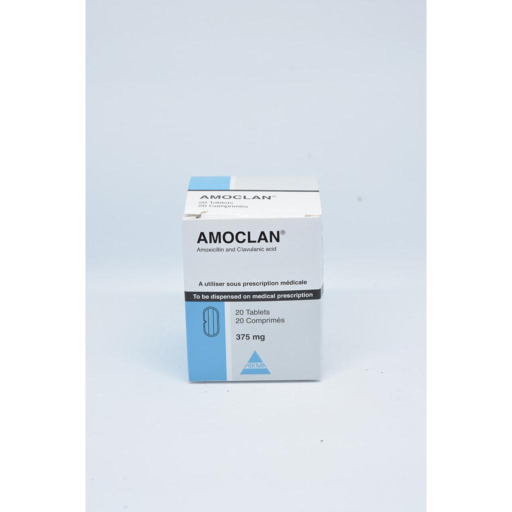 Amoclan 375mg Tabs 20'S  