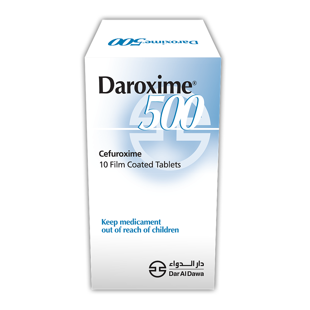 Daroxime    500 mg oral film coated tablets