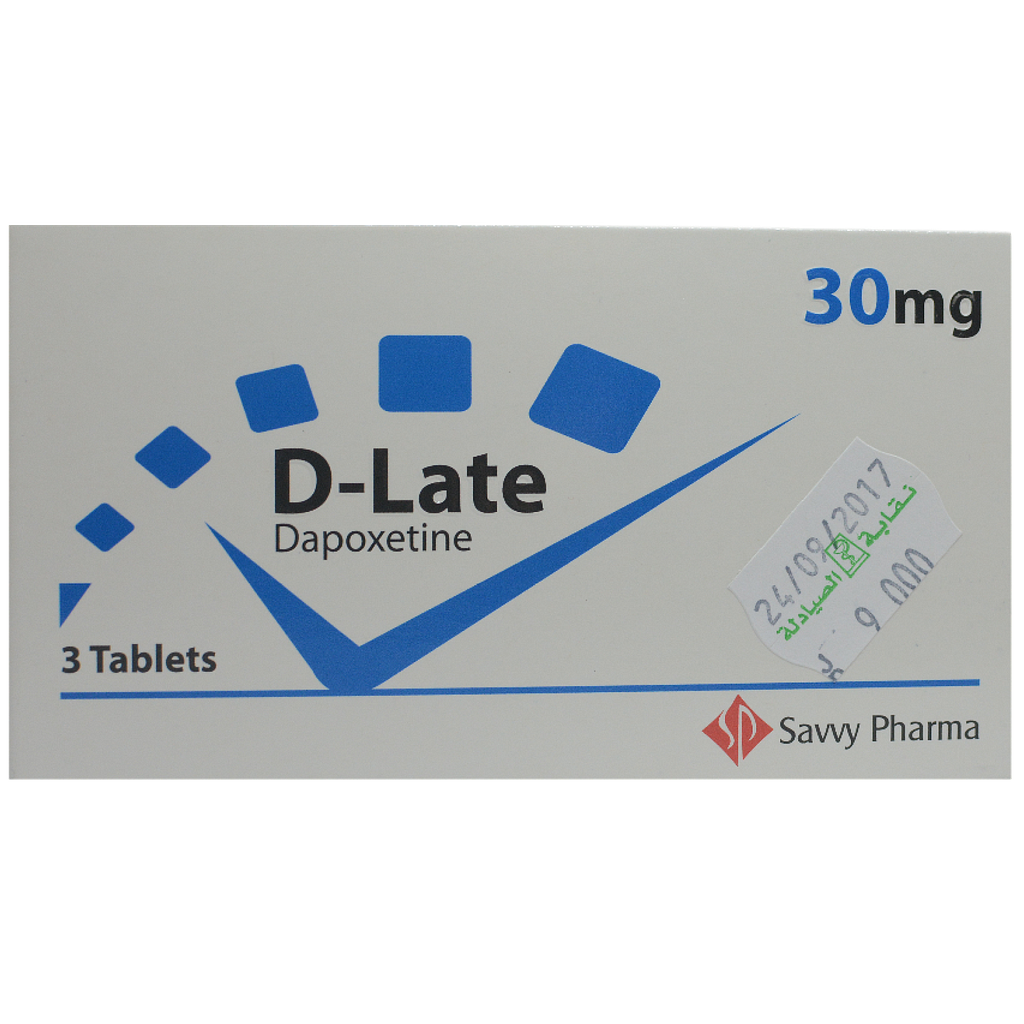 D-Late 30mg F C Tab 3'S  