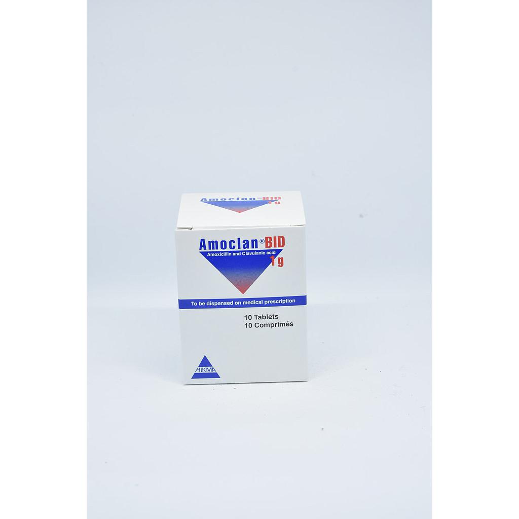 Amoclan BID Tablets 10's	