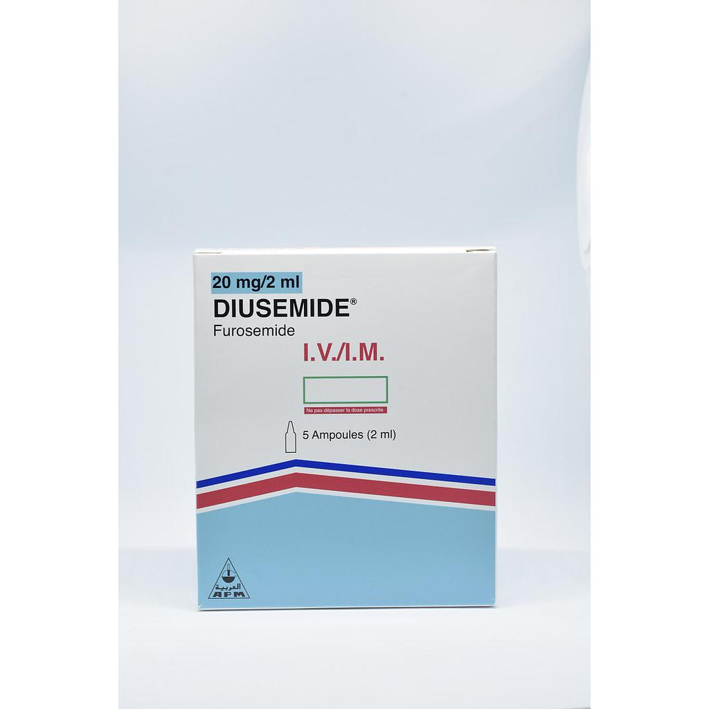 Diusemide Ampoules	5 Amps	