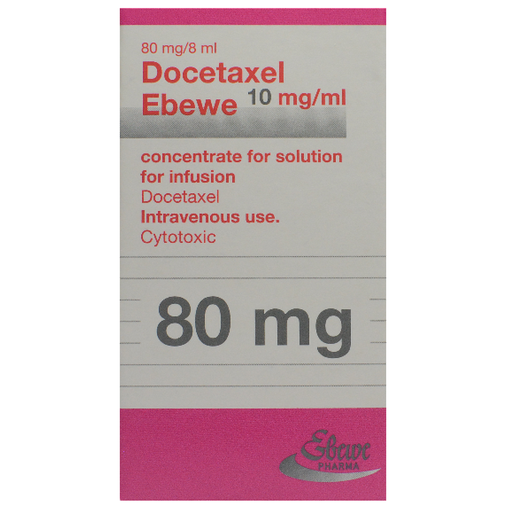 Docetaxel Ebewe 80mg/8ml 1 vial X 8ml  