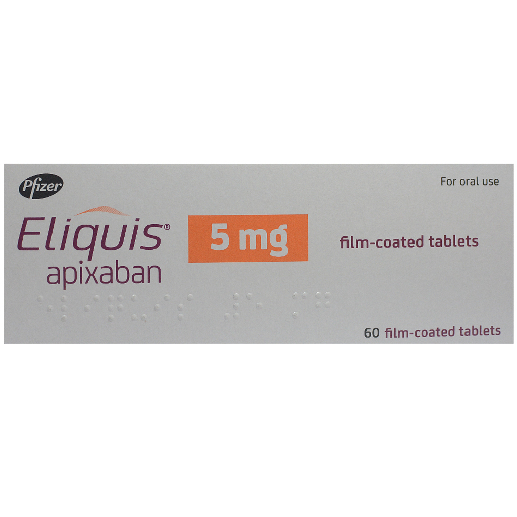 Eliquis 5mg Film-Coated Tab 60'S  