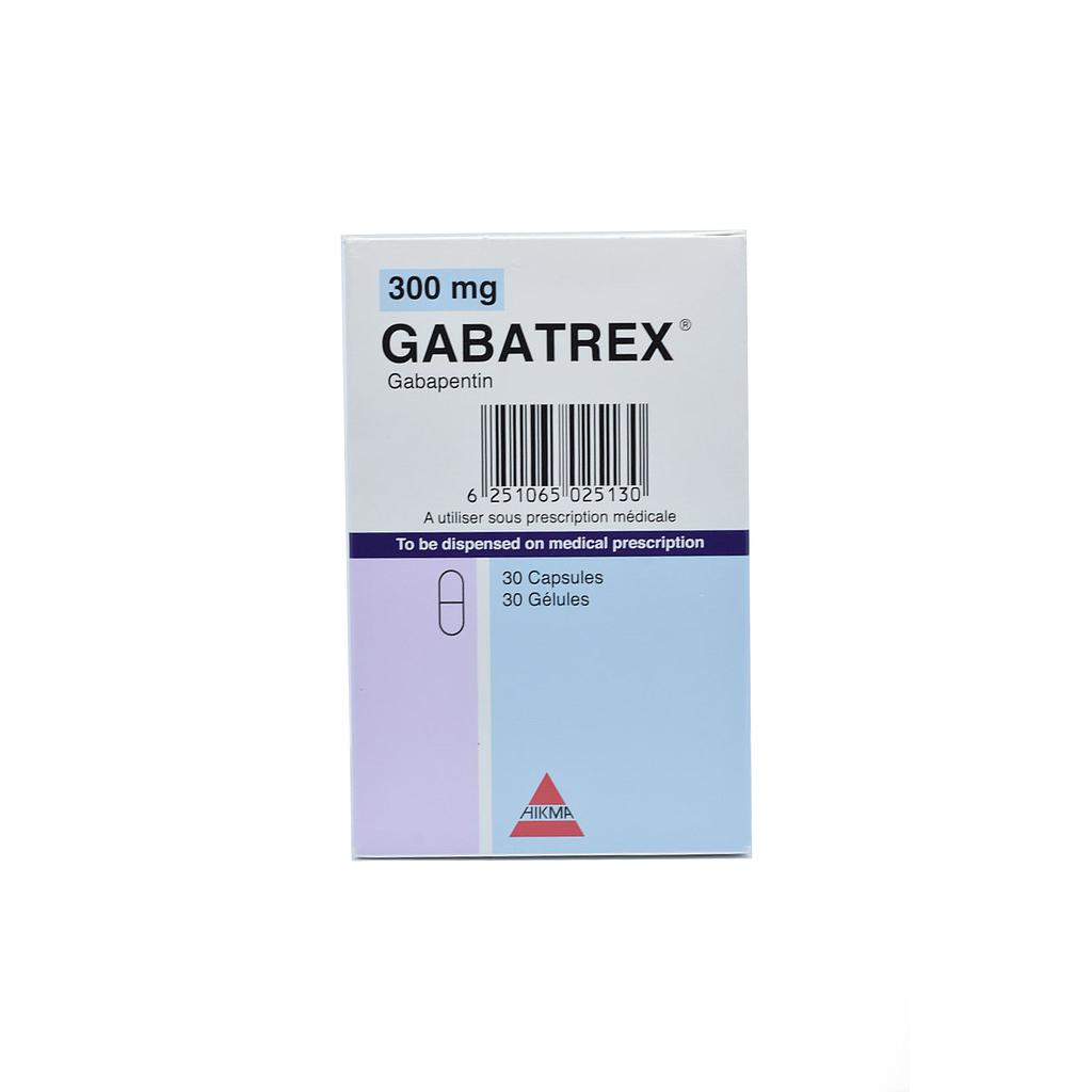 Gabatrex 300mg Capsules 30's