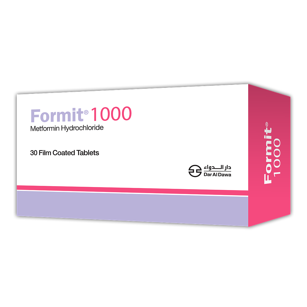 Formit 1000mg Film Coated Tablet.