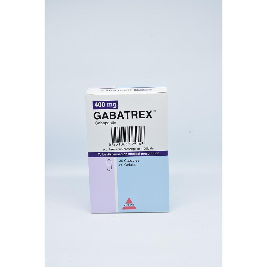 Gabatrex 400mg Capsules 30's
