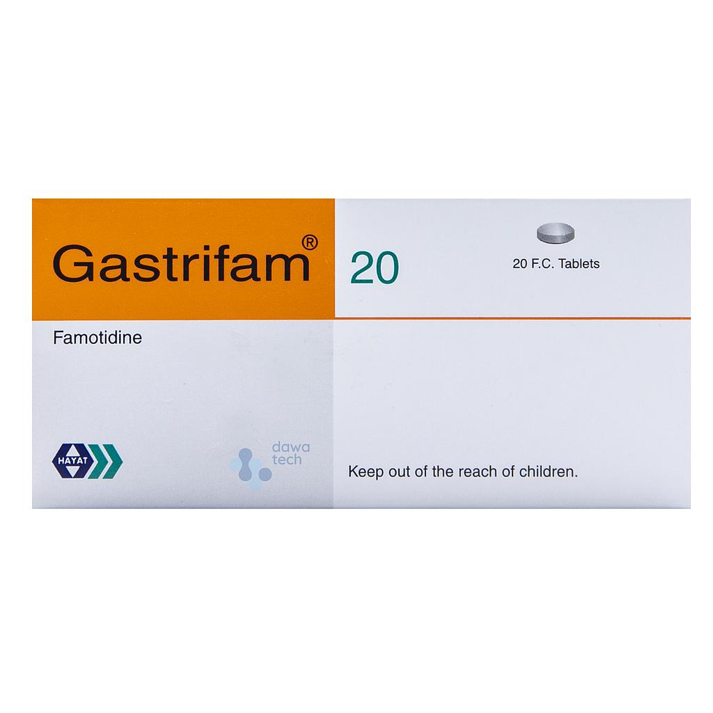 GASTRIFAM 20MG 20TAB