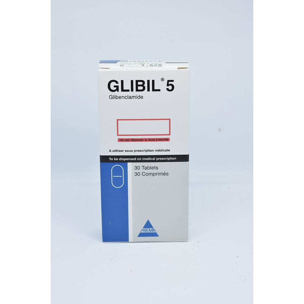 Glibil    5 mg 30 Oral Tablet