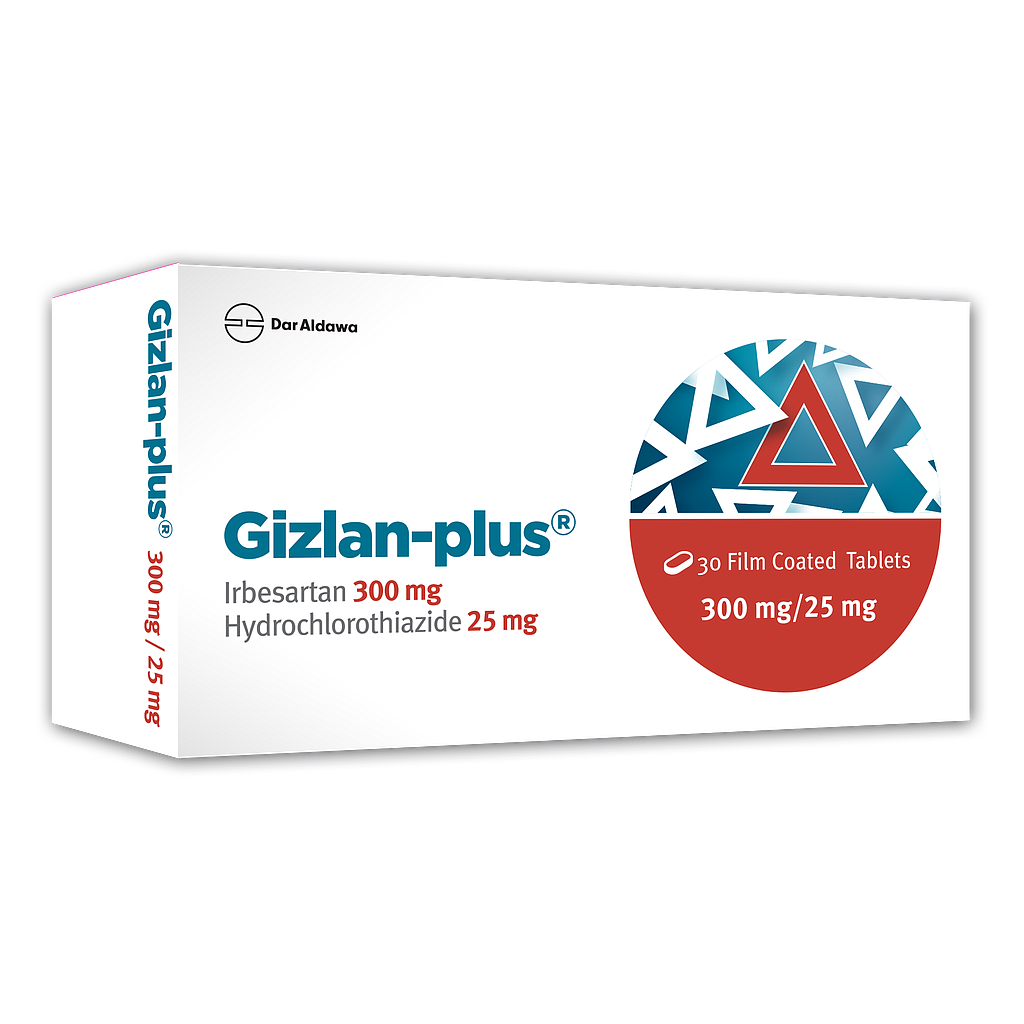 Gizlan Plus 300/25 Film Coated Tablet