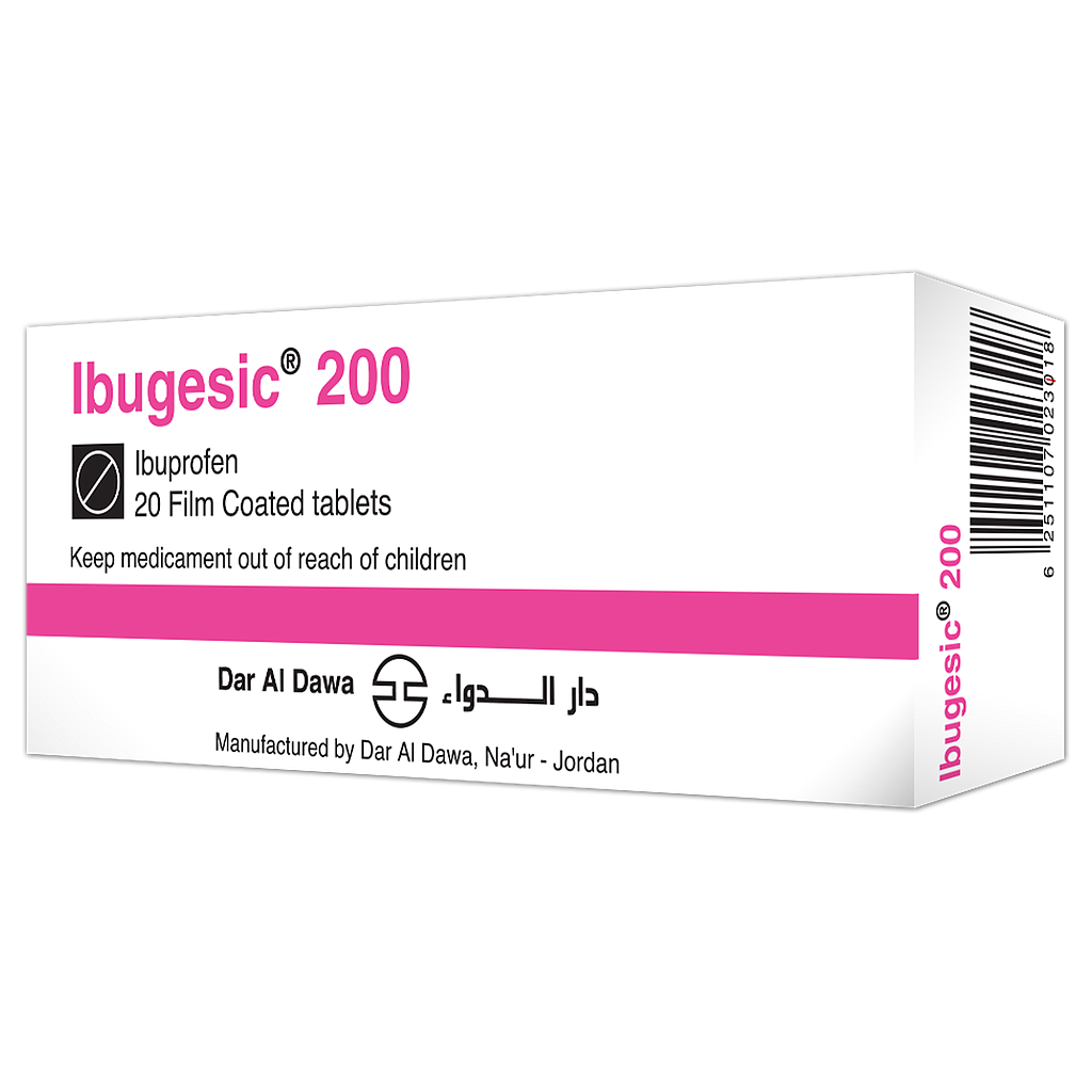 Ibugesic 200mg Film Coated Tablet