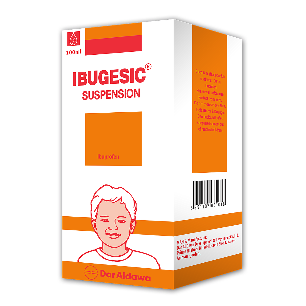 IBUGESIC 100 MG suspension 