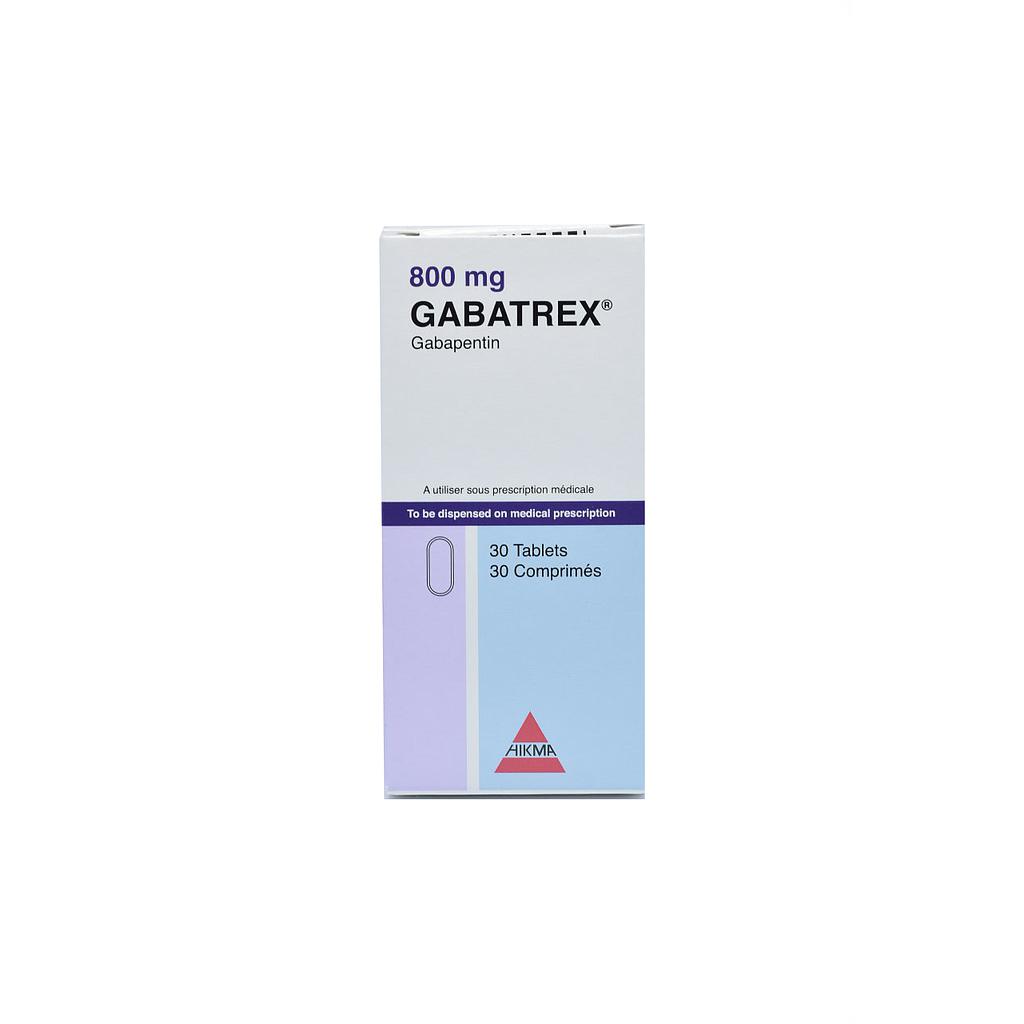 Gabatrex 800mg CAPS 30'S  