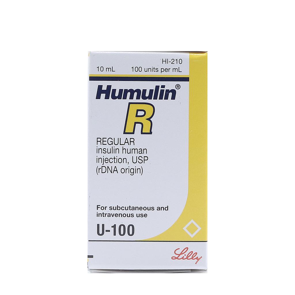 HUMULIN R   100 IU/ml Parenteral VIAL