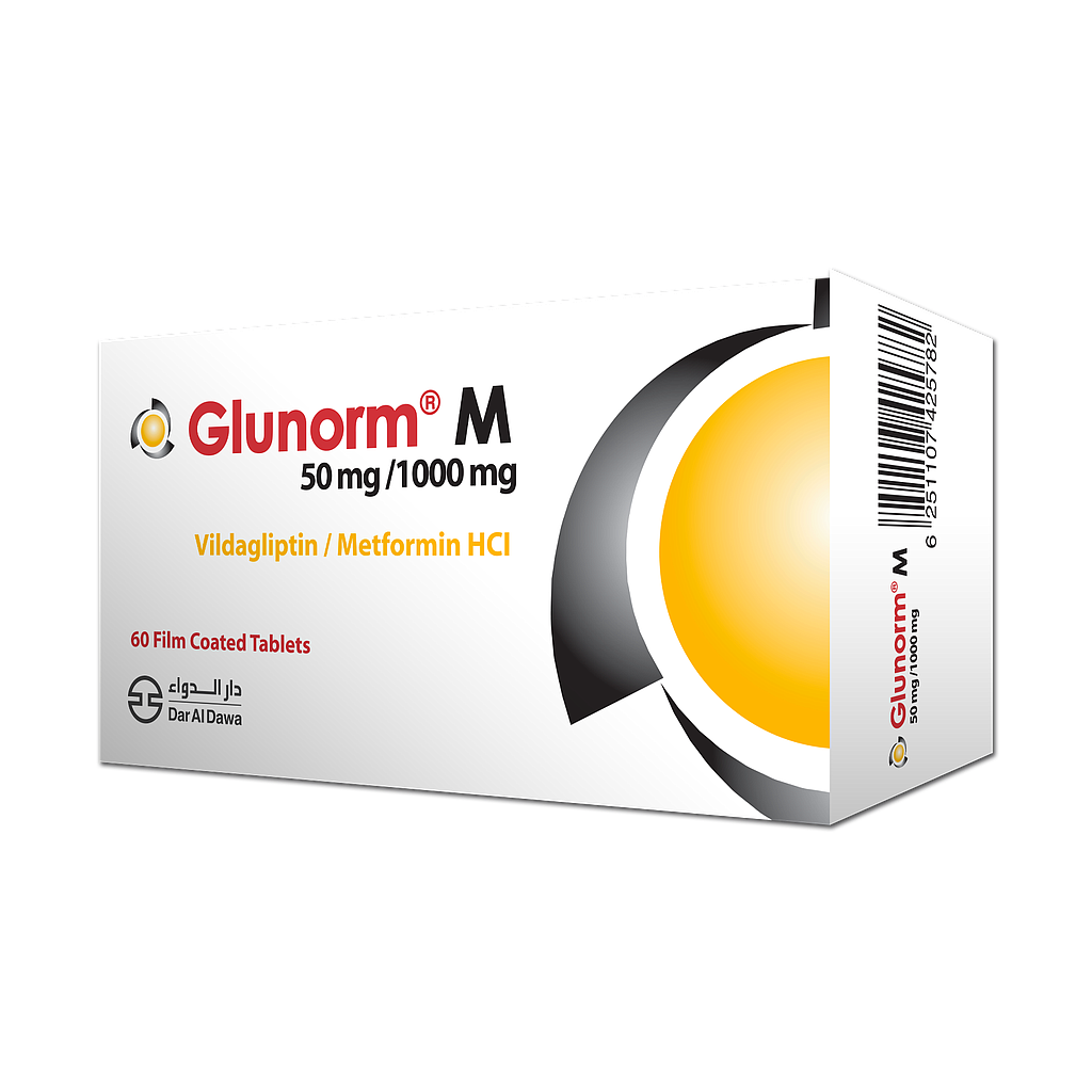 Glunorm  M 50/1000 mg F.C tablets