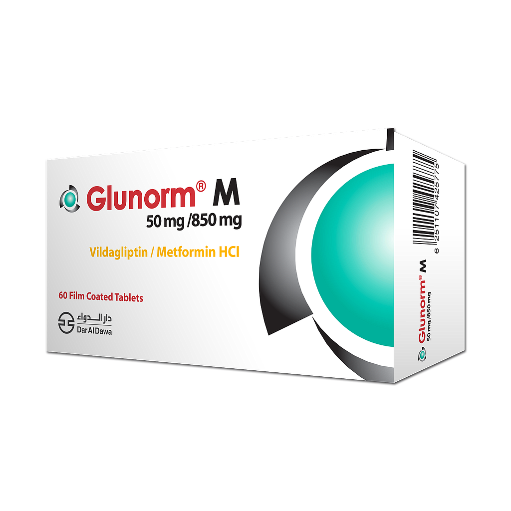 Glunorm  M 50/850 mg F.C tablets