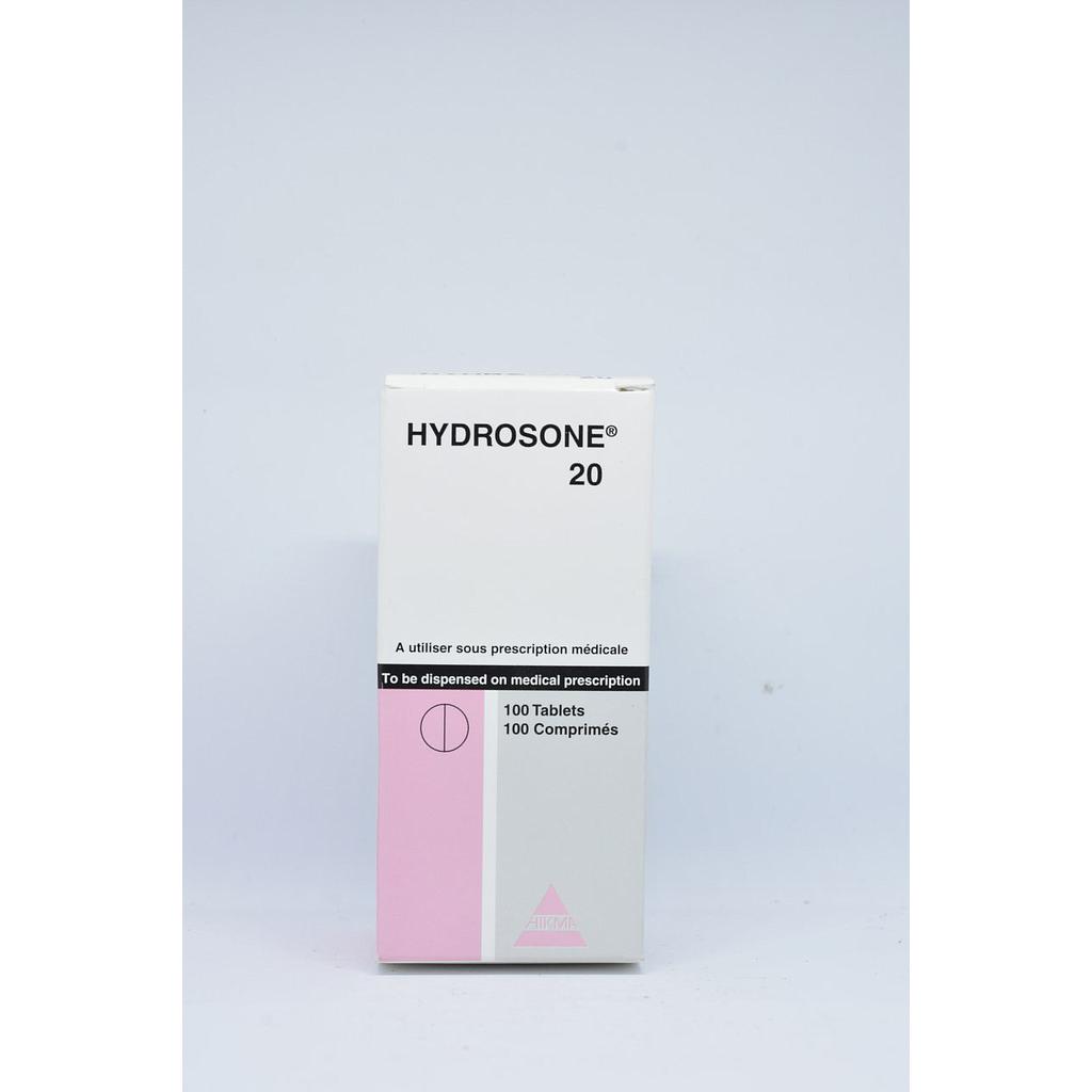 Hydrosone  20 mg 100 Oral Tablet