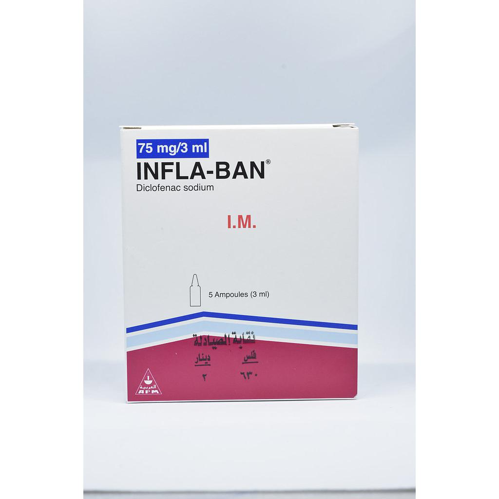Infla-ban 75mg Ampoules 5's