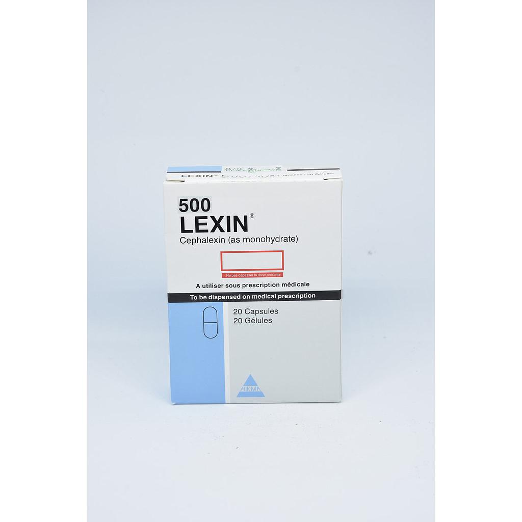 Lexin     500 mg Oral Capsule