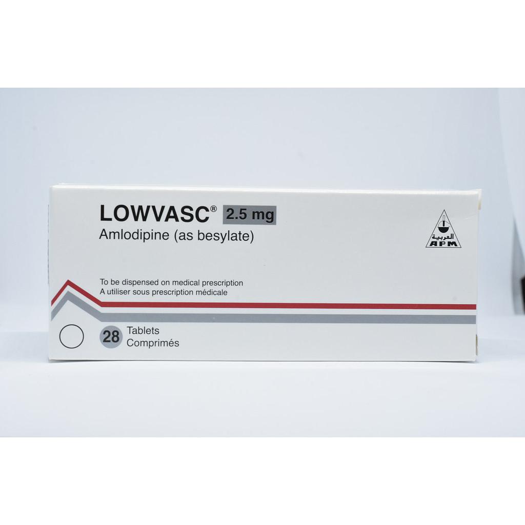 Lowvasc 2.5 mg Tablet 28'S  