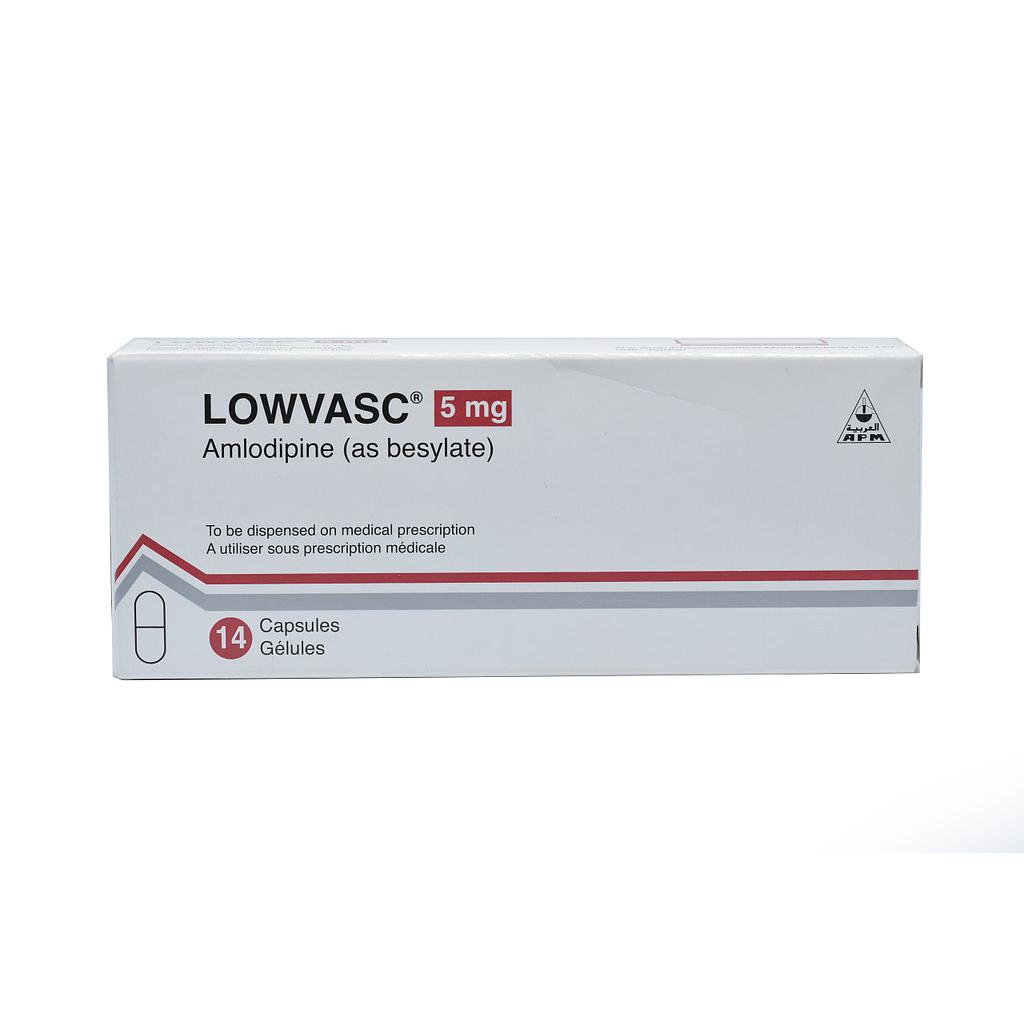 Lowvasc 5 mg Capule 14'S  