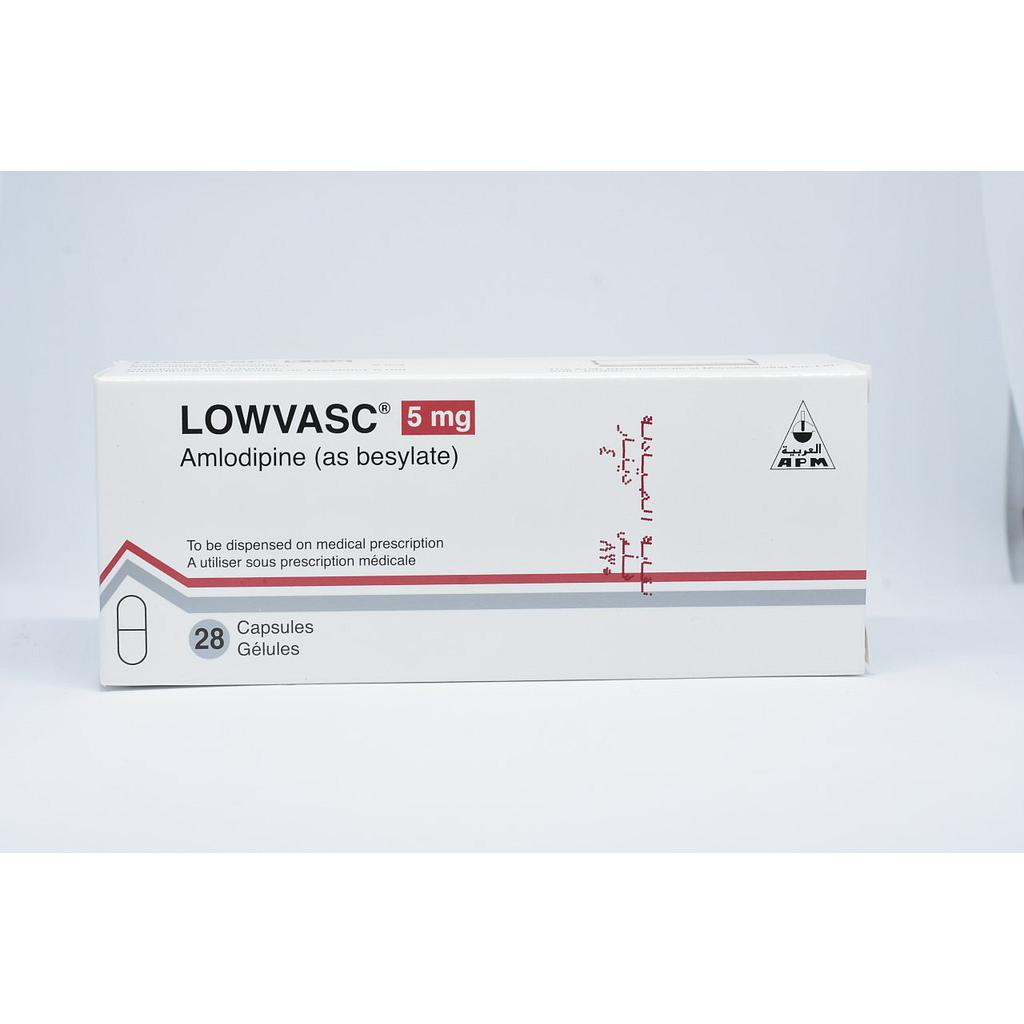 Lowvasc 5 mg Capule 28'S  