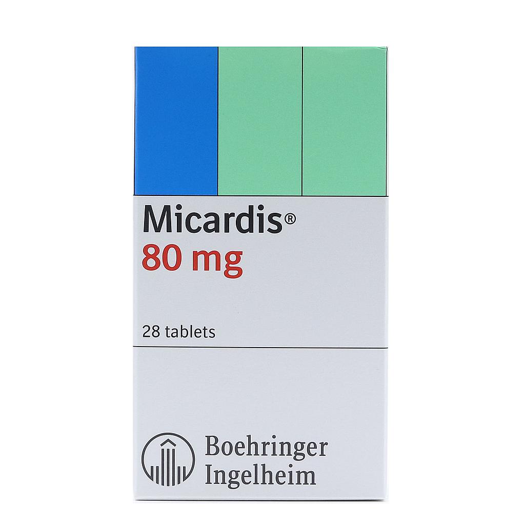 MICARDIS  80 mg Oral Tablet