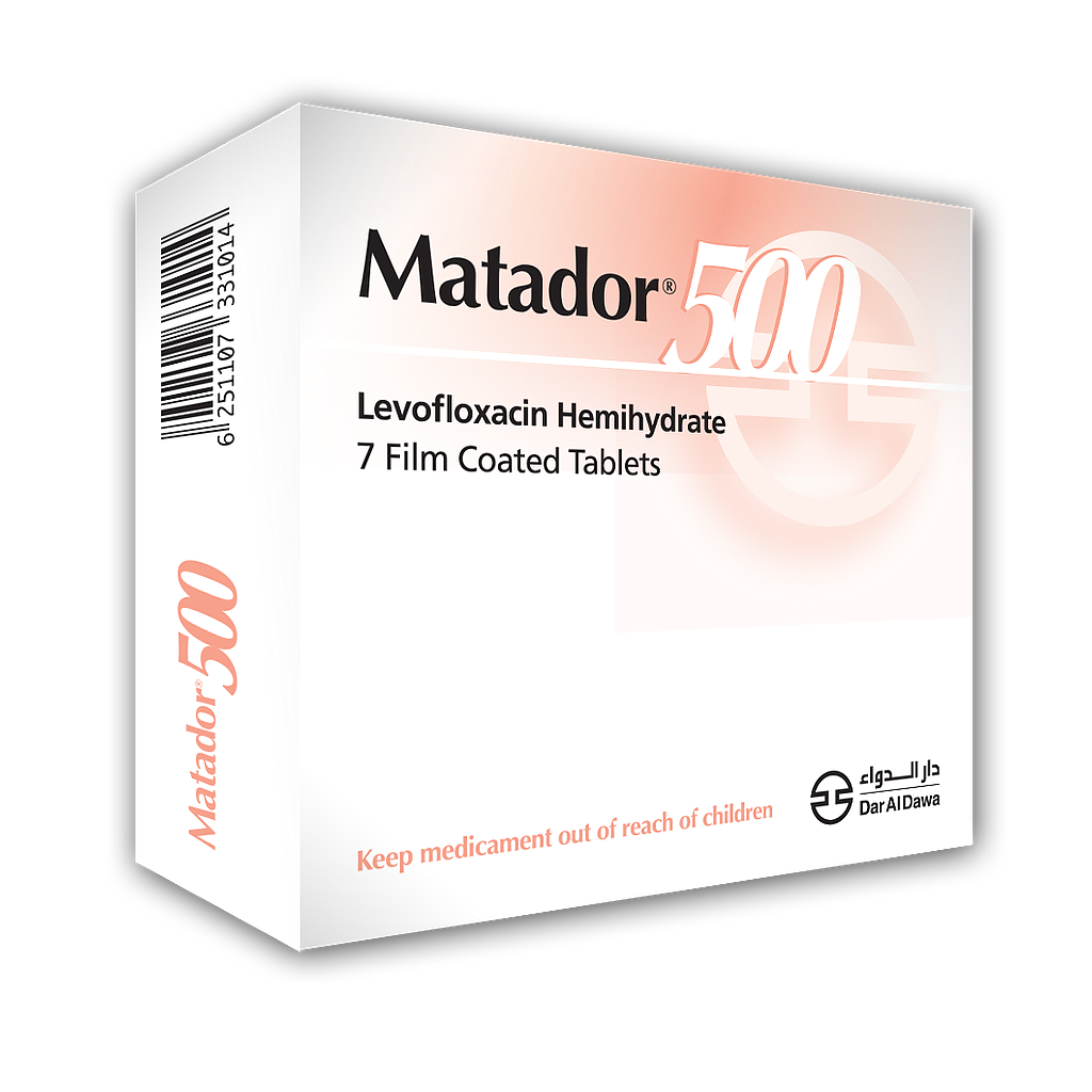 Matador 500 mg 7 Tablets