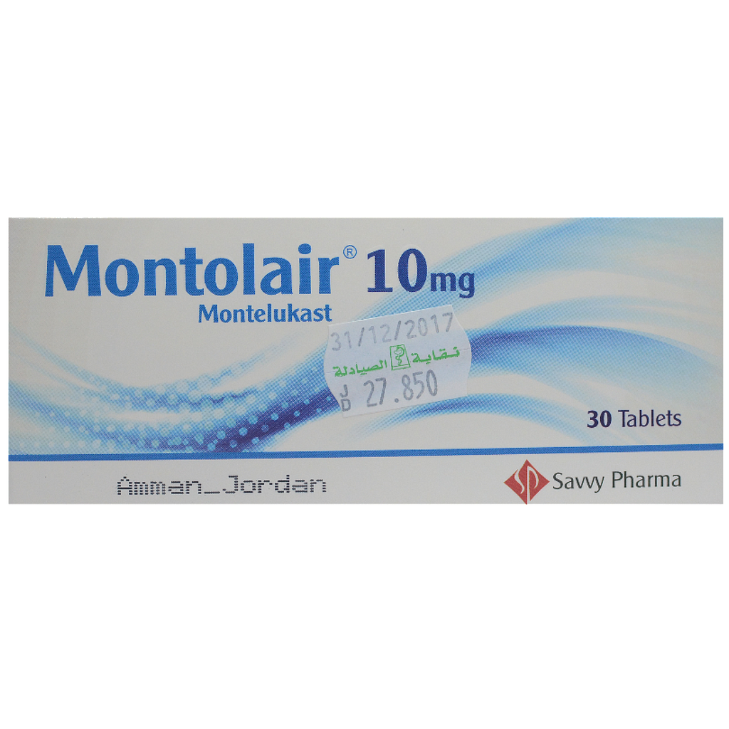 Montolair 10mg F C Tab 30'S  