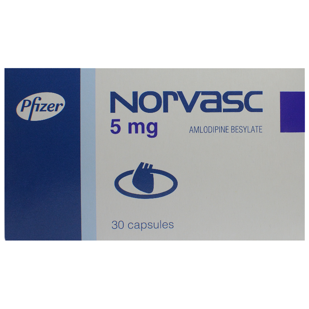 NORVASC 5 mg Oral Capsule