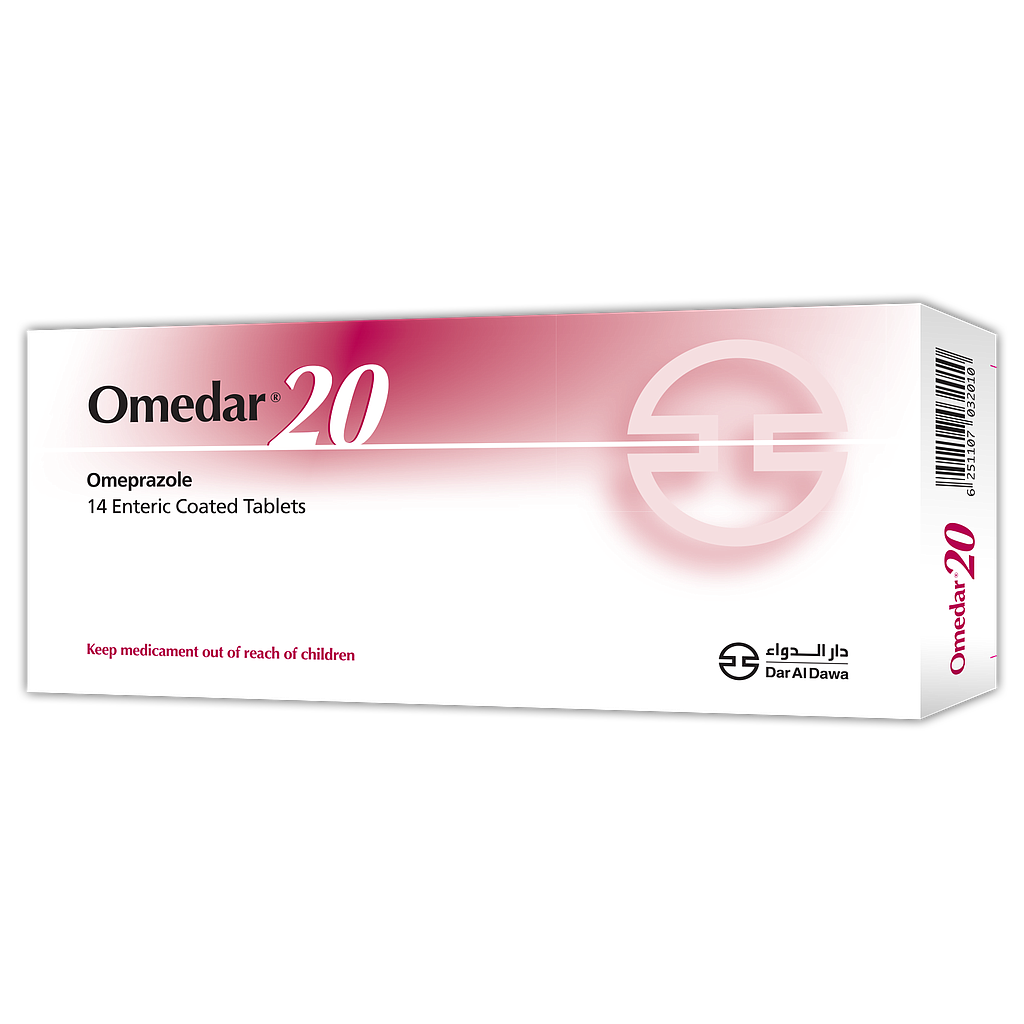 Omedar   20 mg 14 tablets