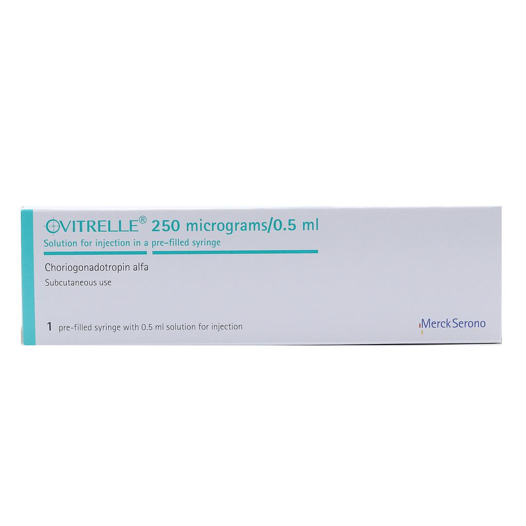 Ovitrelle 250 mcg Parenteral liquid for injection 