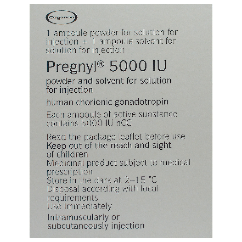 PREGNYL  5000 IU Parenteral ampoule 