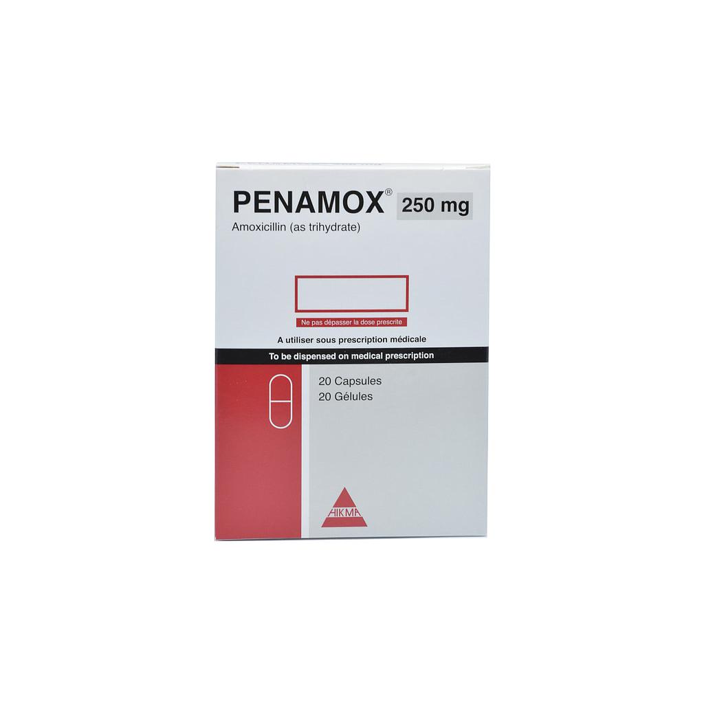 Penamox    250 mg Oral Capsule
