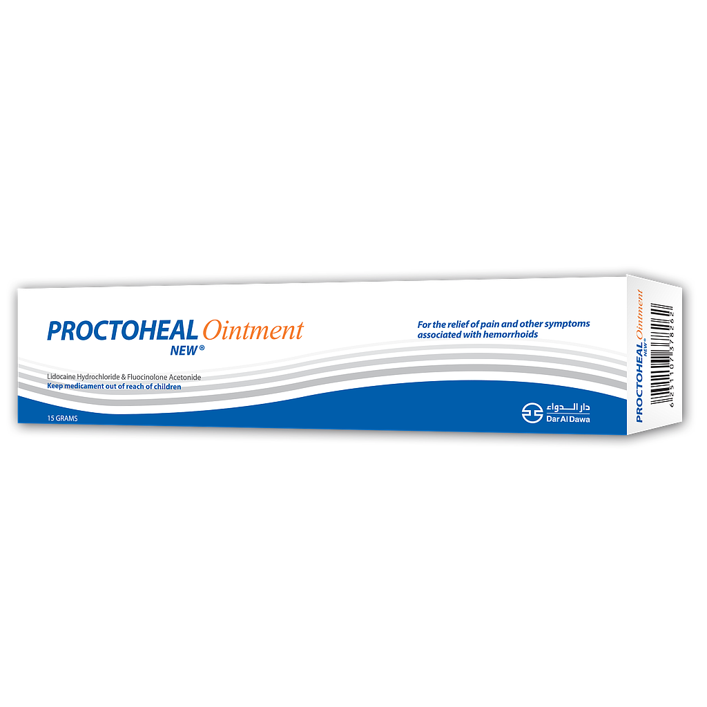 Proctoheal New 0.1 mg/g, 20 mg/g Rectal ointment