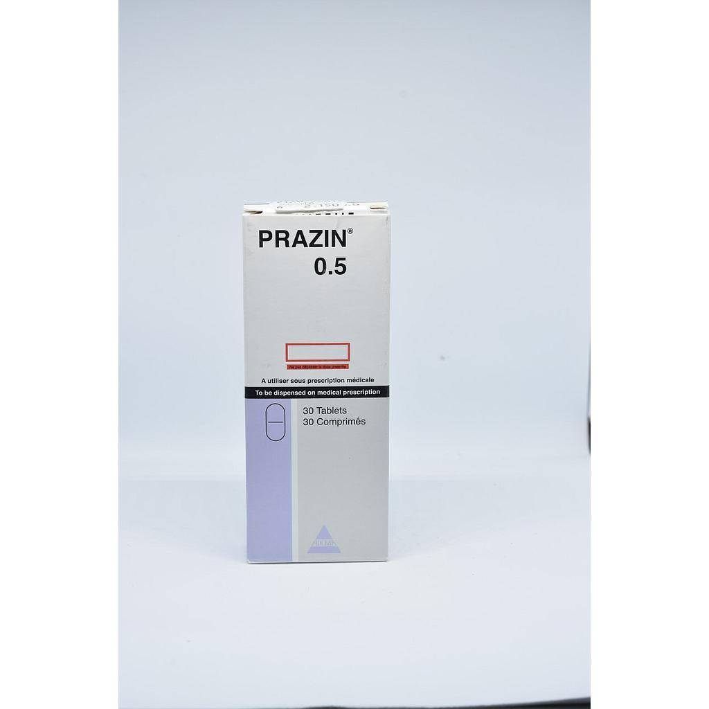 Prazin     0.5 mg Oral Tablet