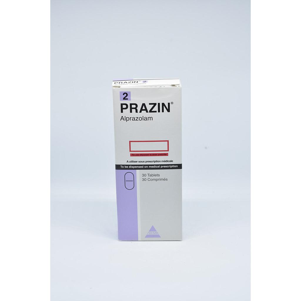 Prazin     2 mg Oral Tablet
