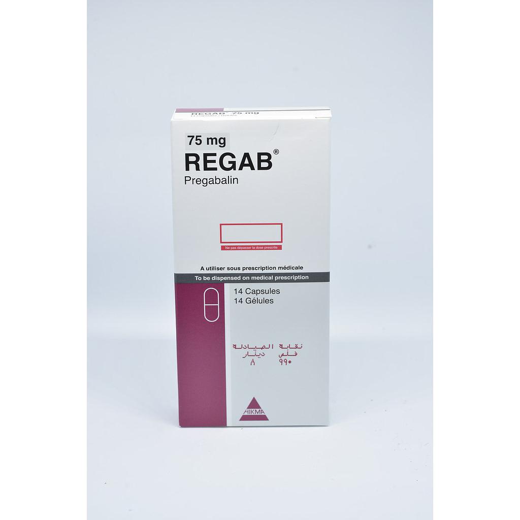 Regab 75mg CAPS 14'S  