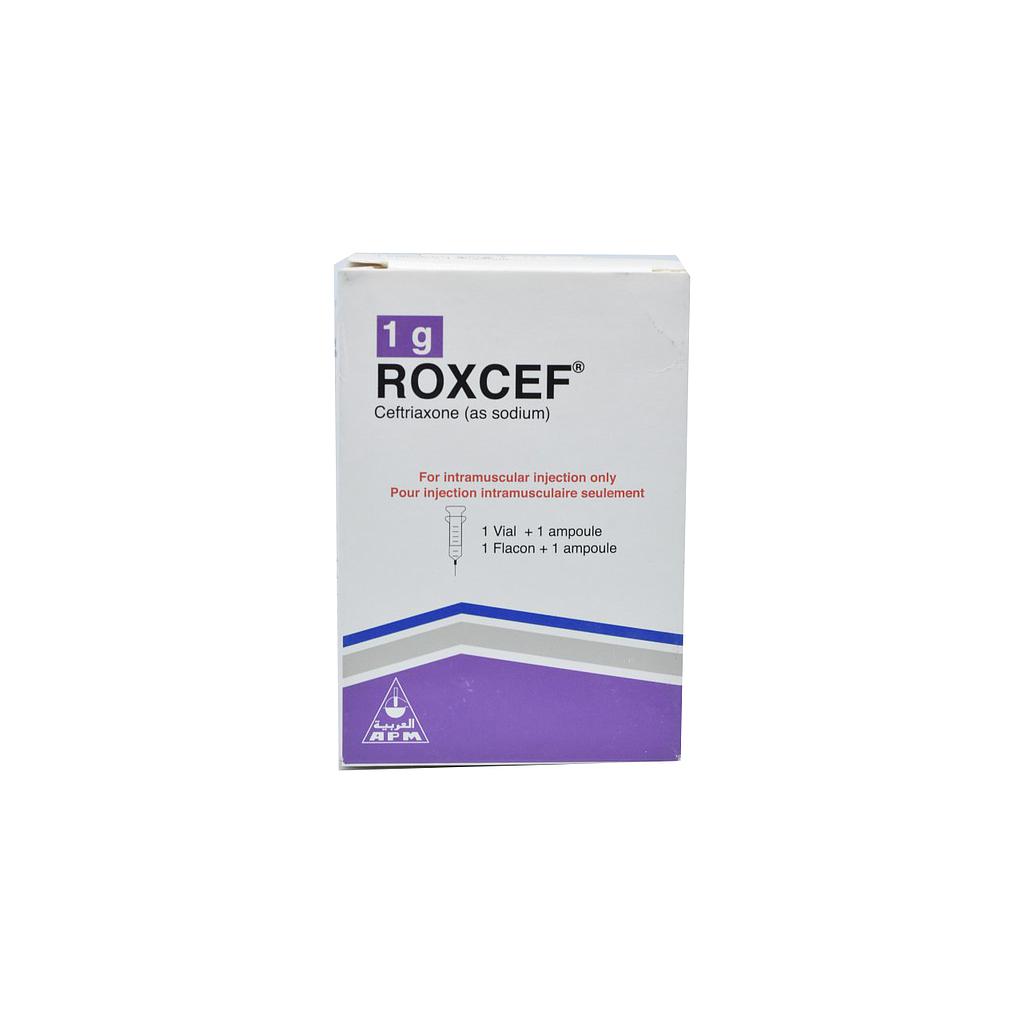 Roxcef 1 gm Parenteral VIAL