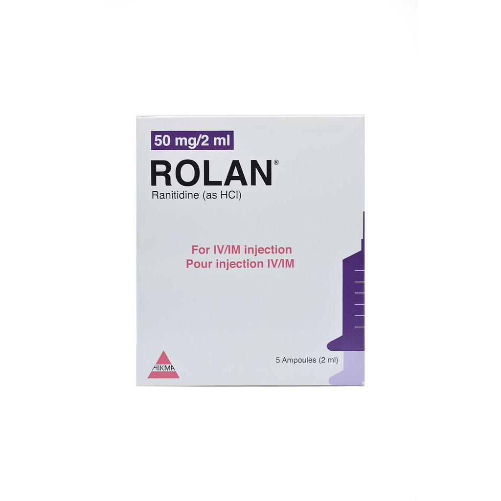 Rolan 50 mg/2ml Parenteral ampoule 