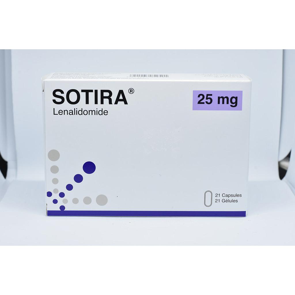 Sotira 25mg cap 21'S  