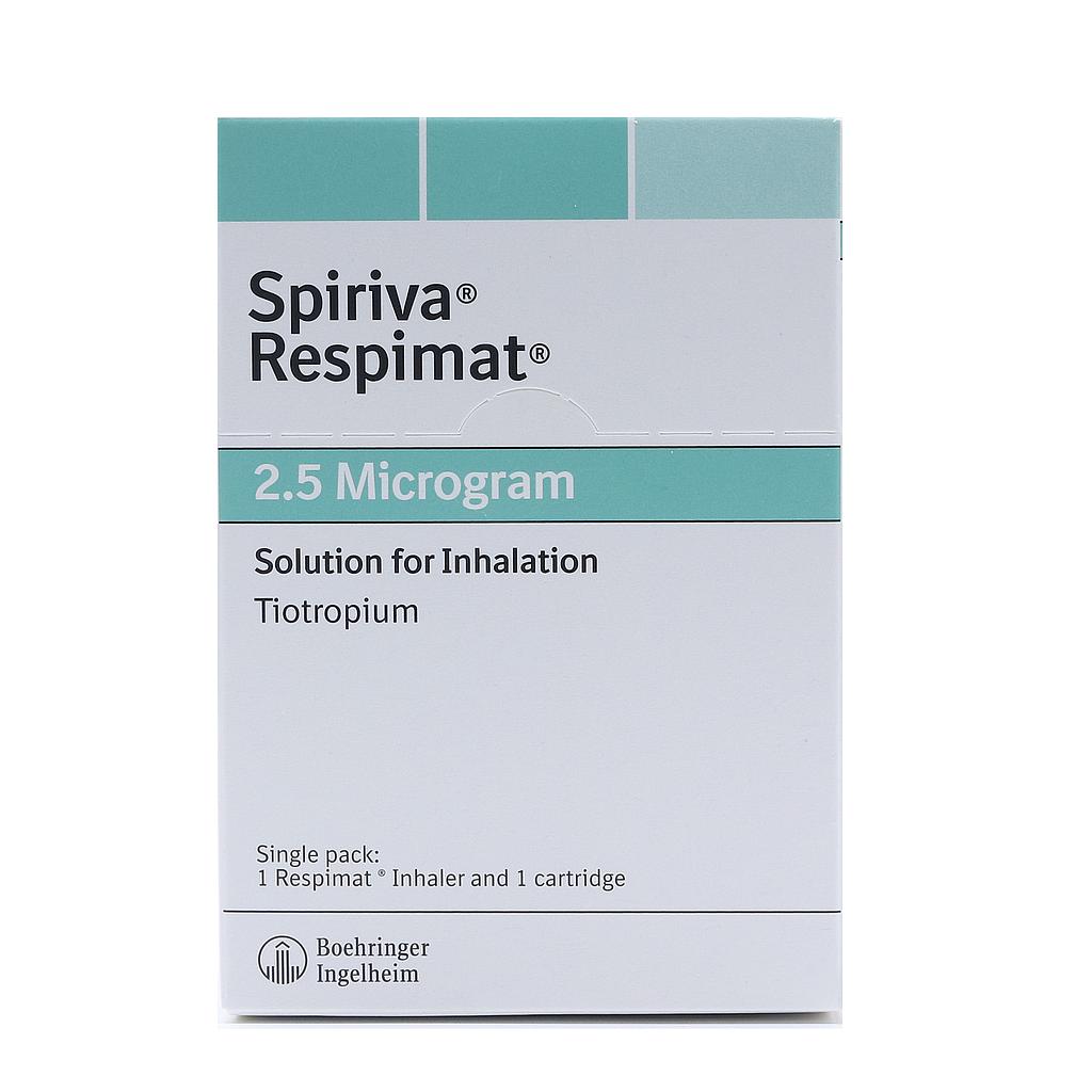 Spiriva Respimat 2.5 mcg/puff (4ml cartridge &amp; Respimat Inhaler)  
