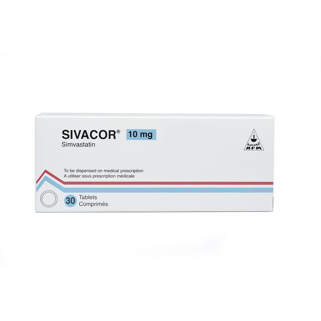 Sivacor 10 mg F C Tablet 30'S  