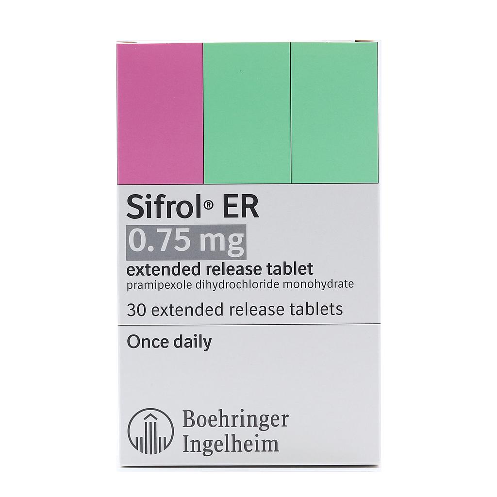 Sifrol ER 0.75 mg 30'S  