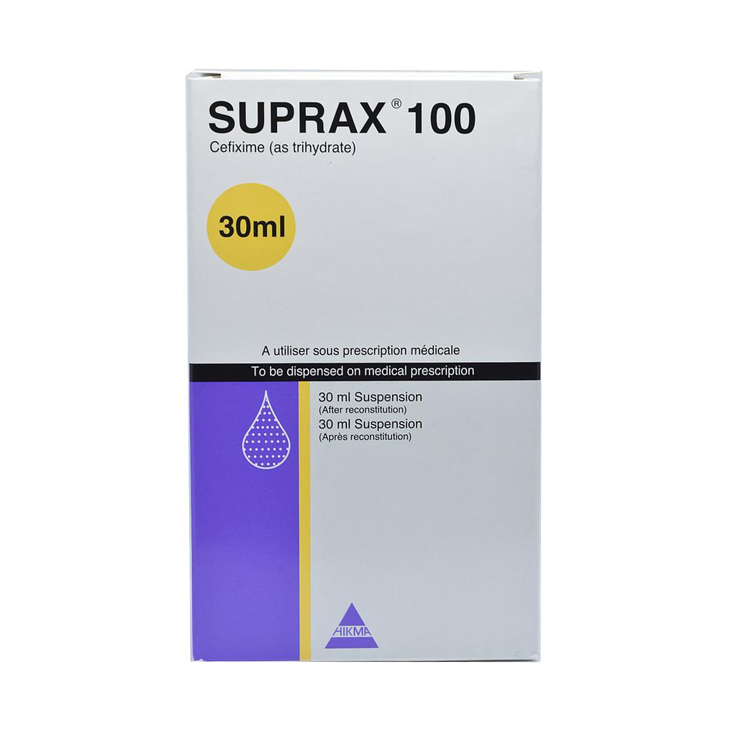 Suprax 100 Suspension	30 ml	