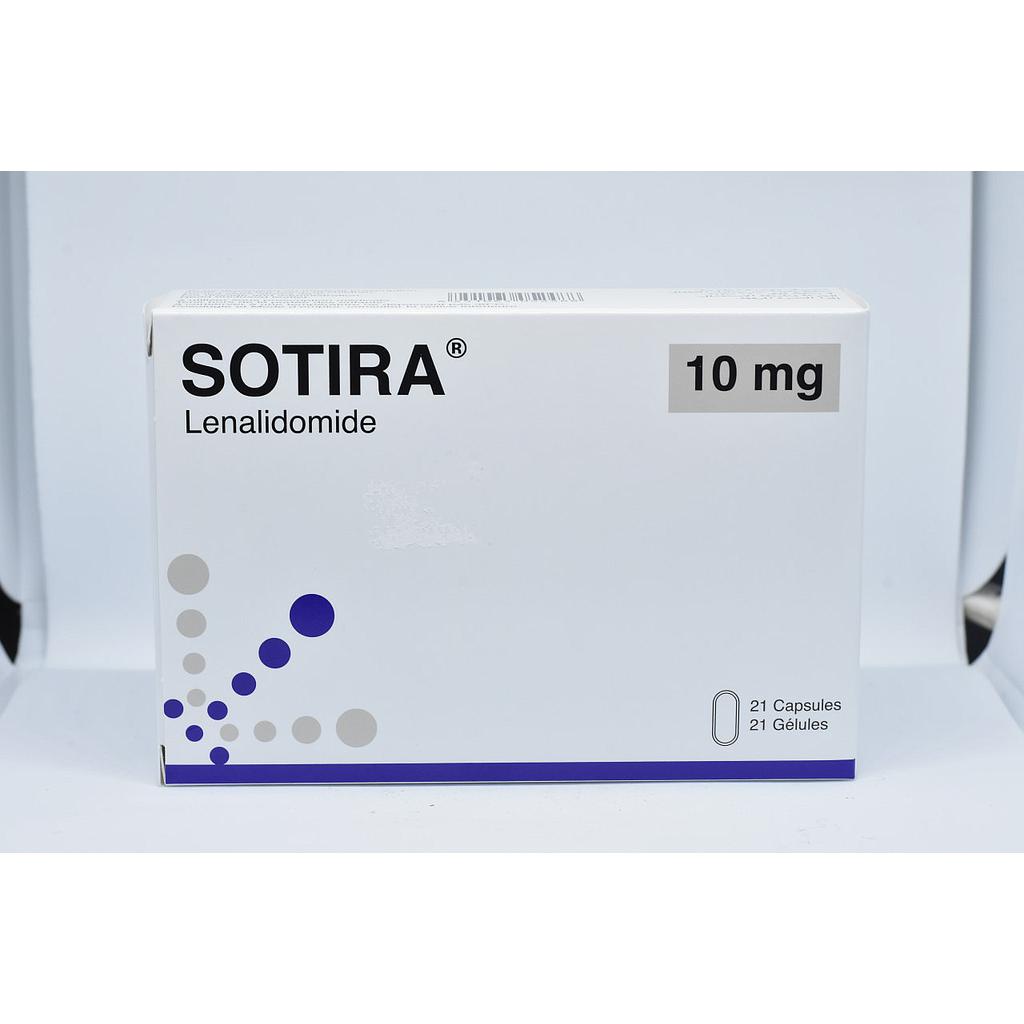 Sotira 10mg cap 21'S  