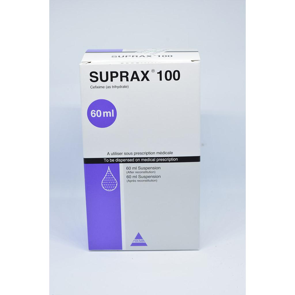 Suprax 100 Suspension	60 ml	