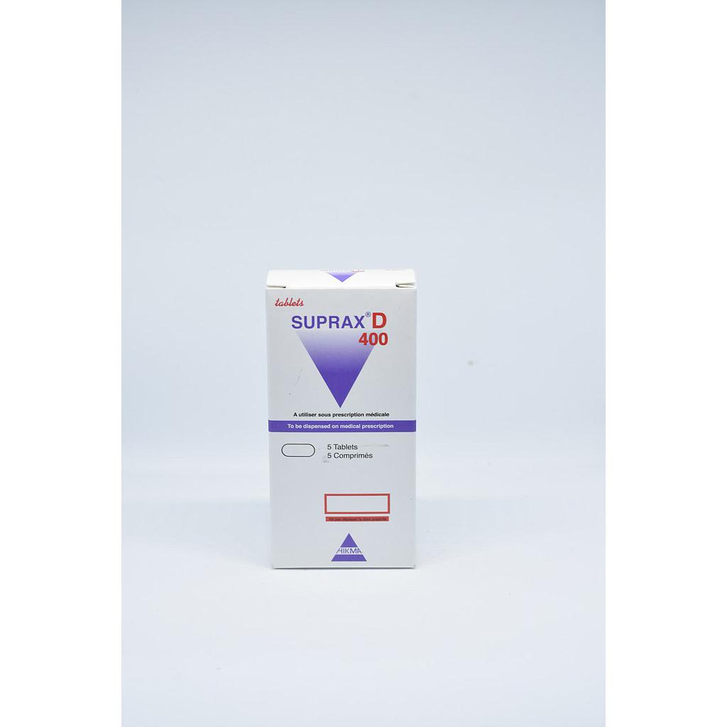 Suprax D    400 mg 5 oral dispersible tablet