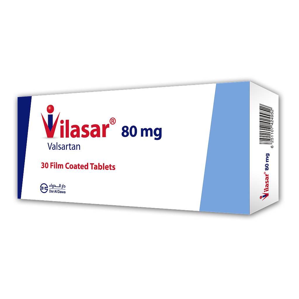 Vilasar 80mg F C Tabs 30'S  