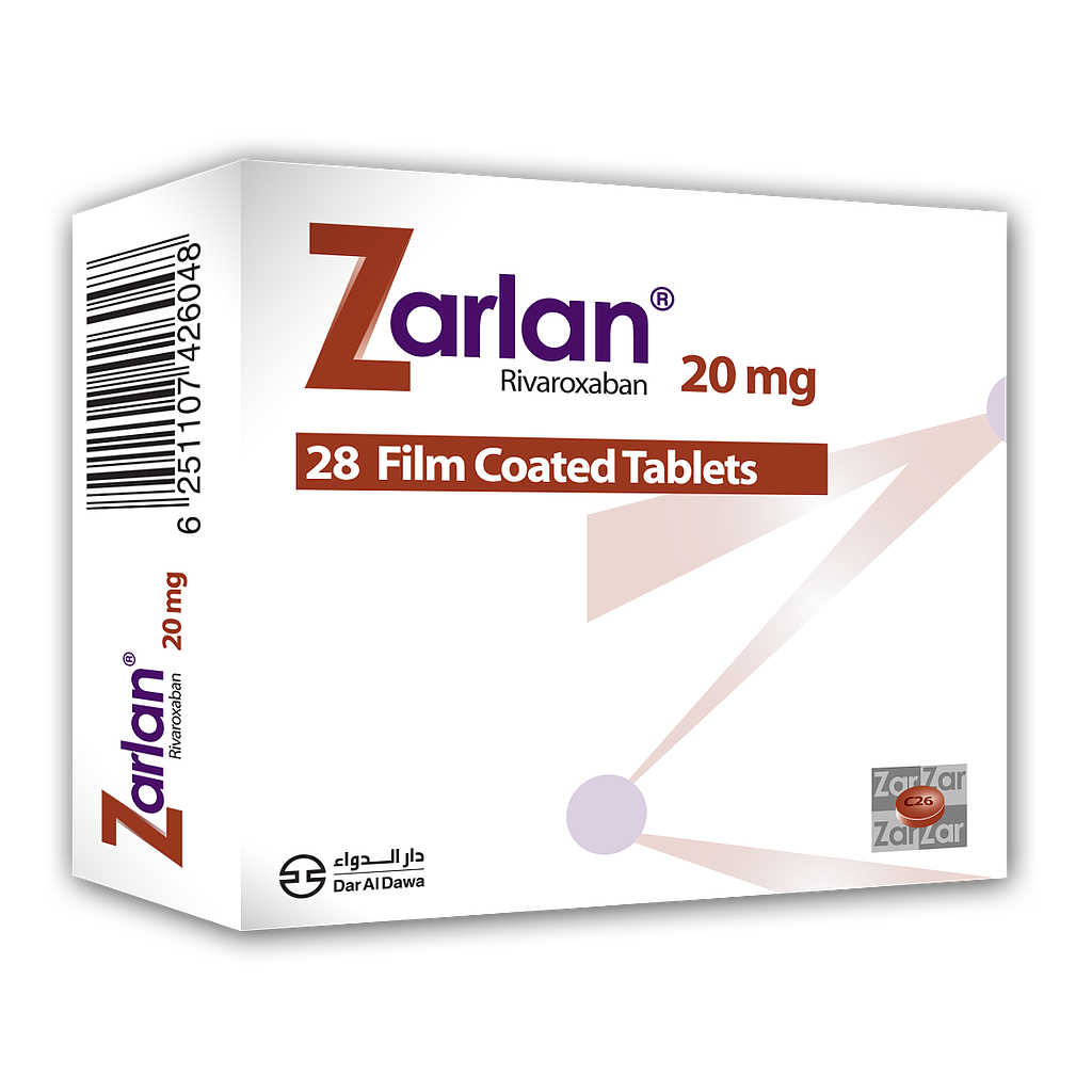 Zarlan 20mg Tab 28'S  